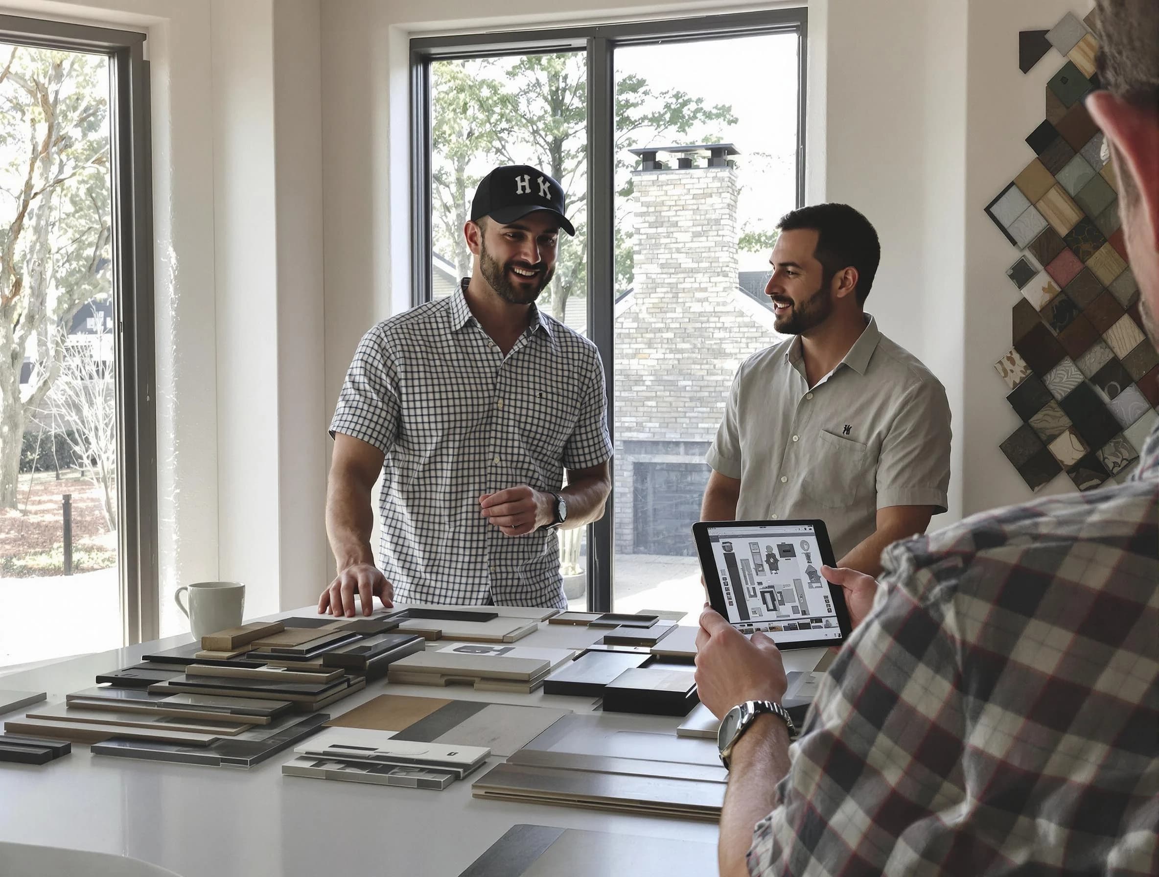 Vinings Chimney Sweep remodeling a chimney and fireplace in Vinings, GA