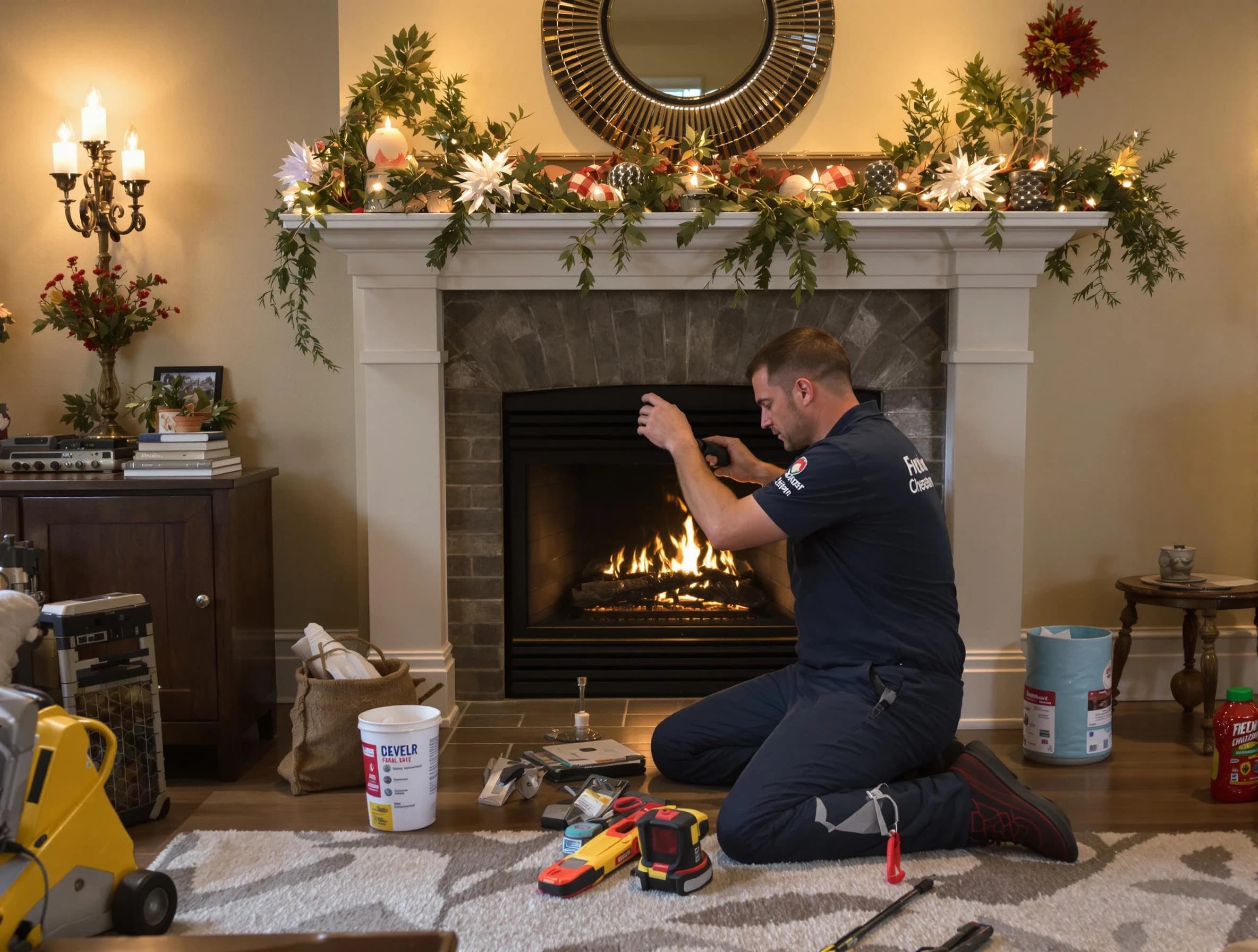 Vinings Chimney Sweep offering fireplace maintenance services in Vinings, GA